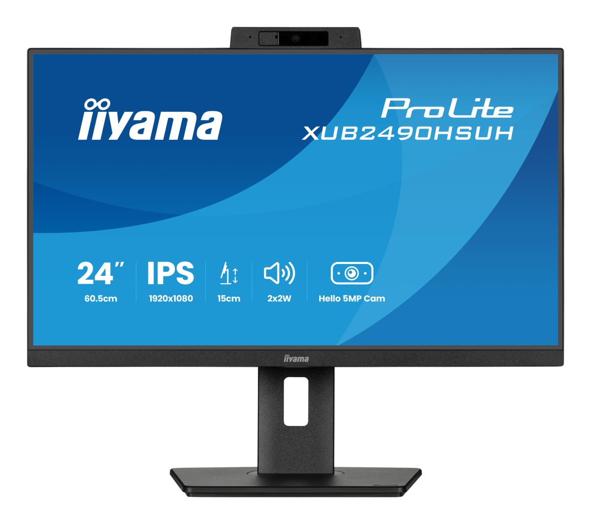 Desktop Monitor - ProLite XUB2490HSUH-B2 - 24in - 1920x1080 (FHD) - Black