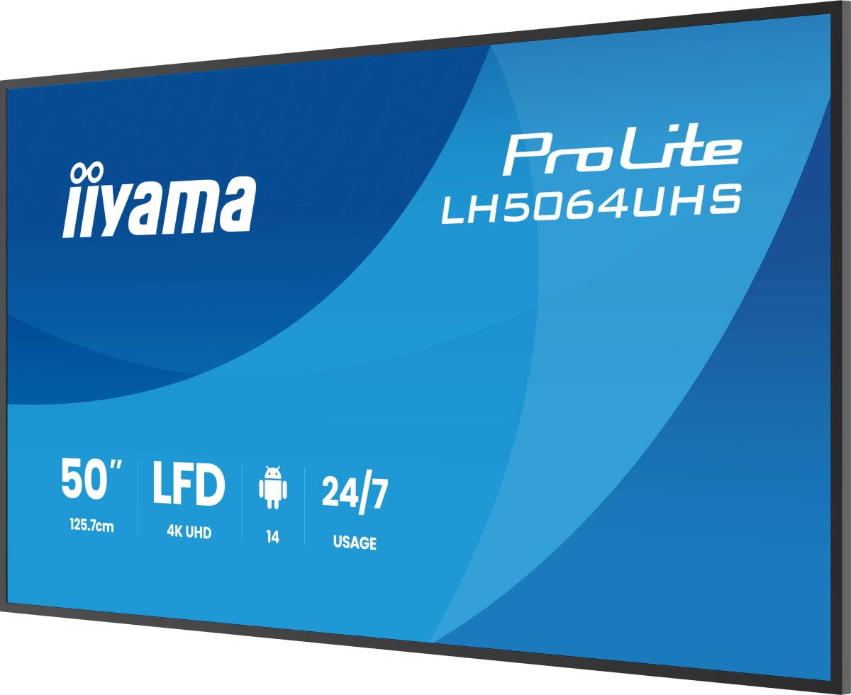 Digital Signage Display - ProLite LH5564UHS-B1AG - 55in - 3840x2160 (UHD) - Black