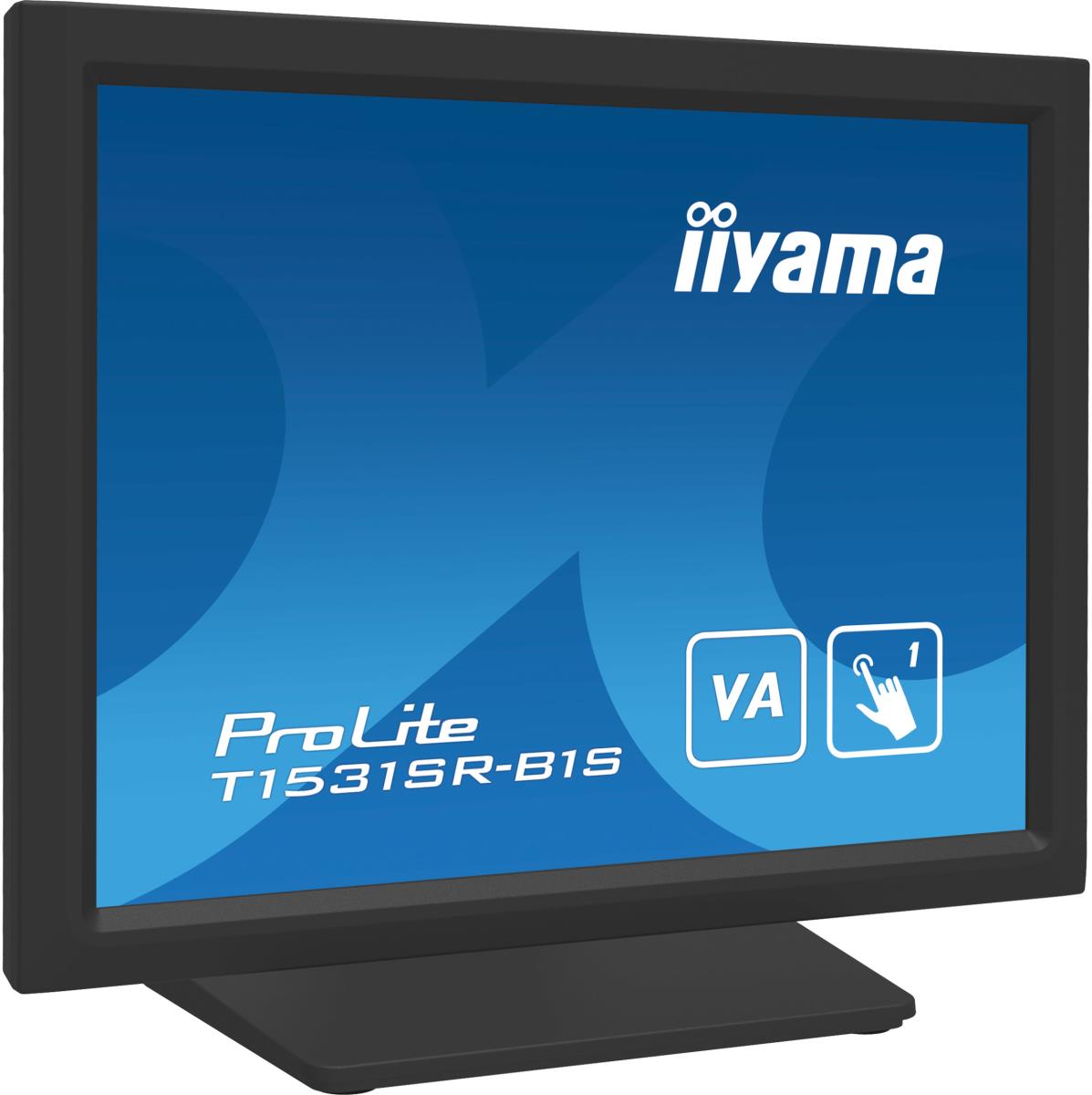 Touch Monitor - PROLITE T1531SR-B1S - 15in - 1024x768 (XGA) - Black