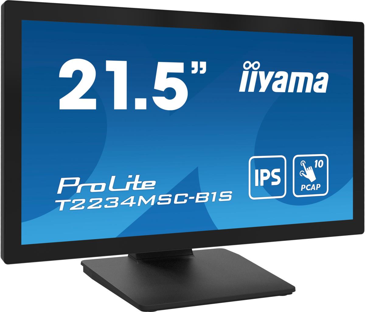 Touch Monitor - ProLite T2234MSC-B1S - 22in - 1920x1080 (FHD) - Black