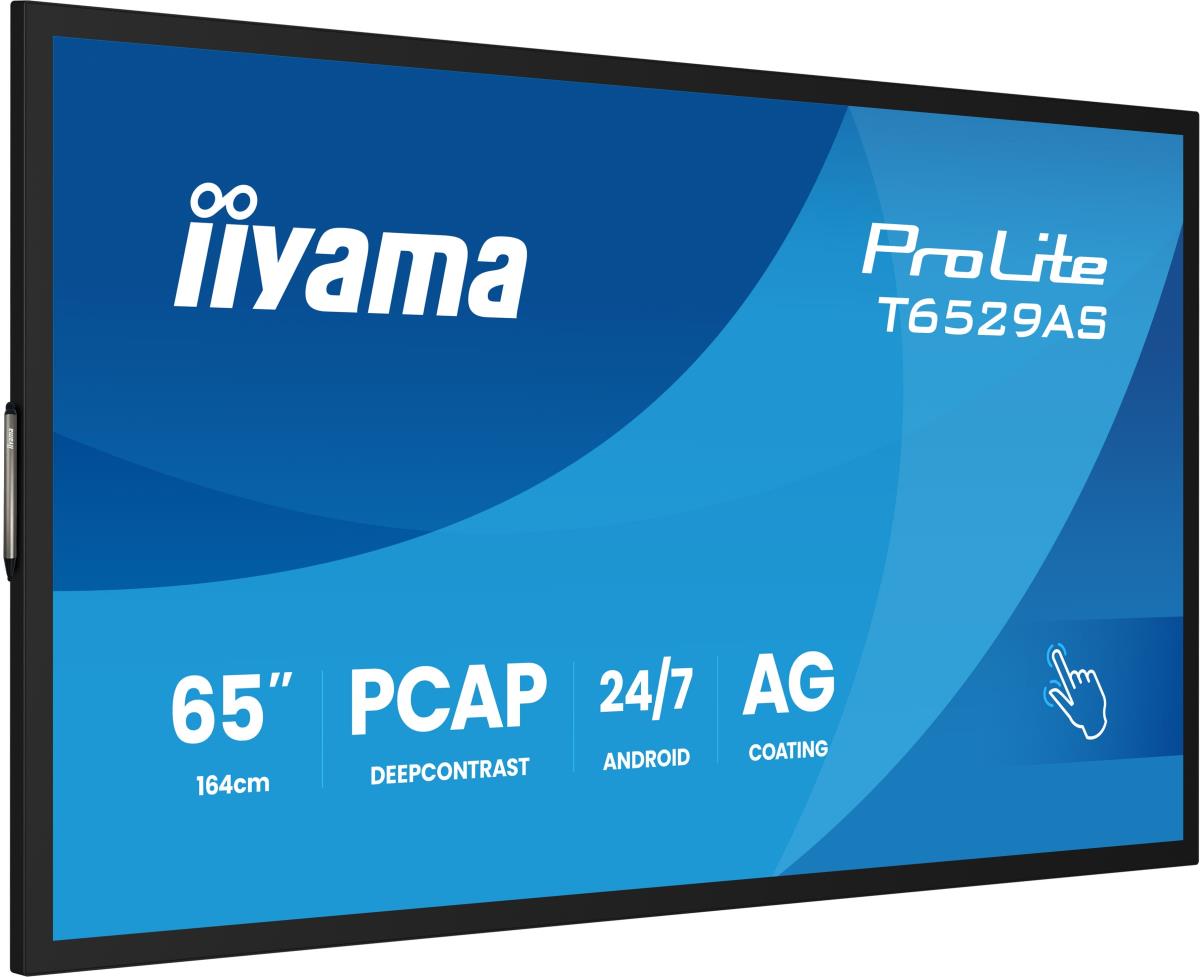 Large Format Display - ProLite TE6512MIS-B4AG - 65in Touch - 3840x2160 (UHD) - Black