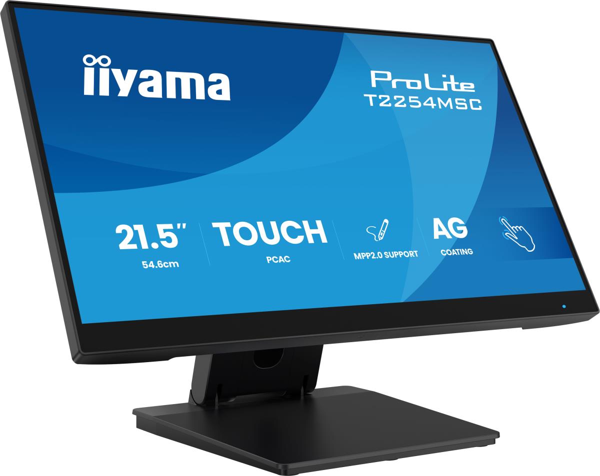 Touch Monitor - PROLITE T2254MSC-B2AG - 22in - 1920x1080 (FHD) - Black