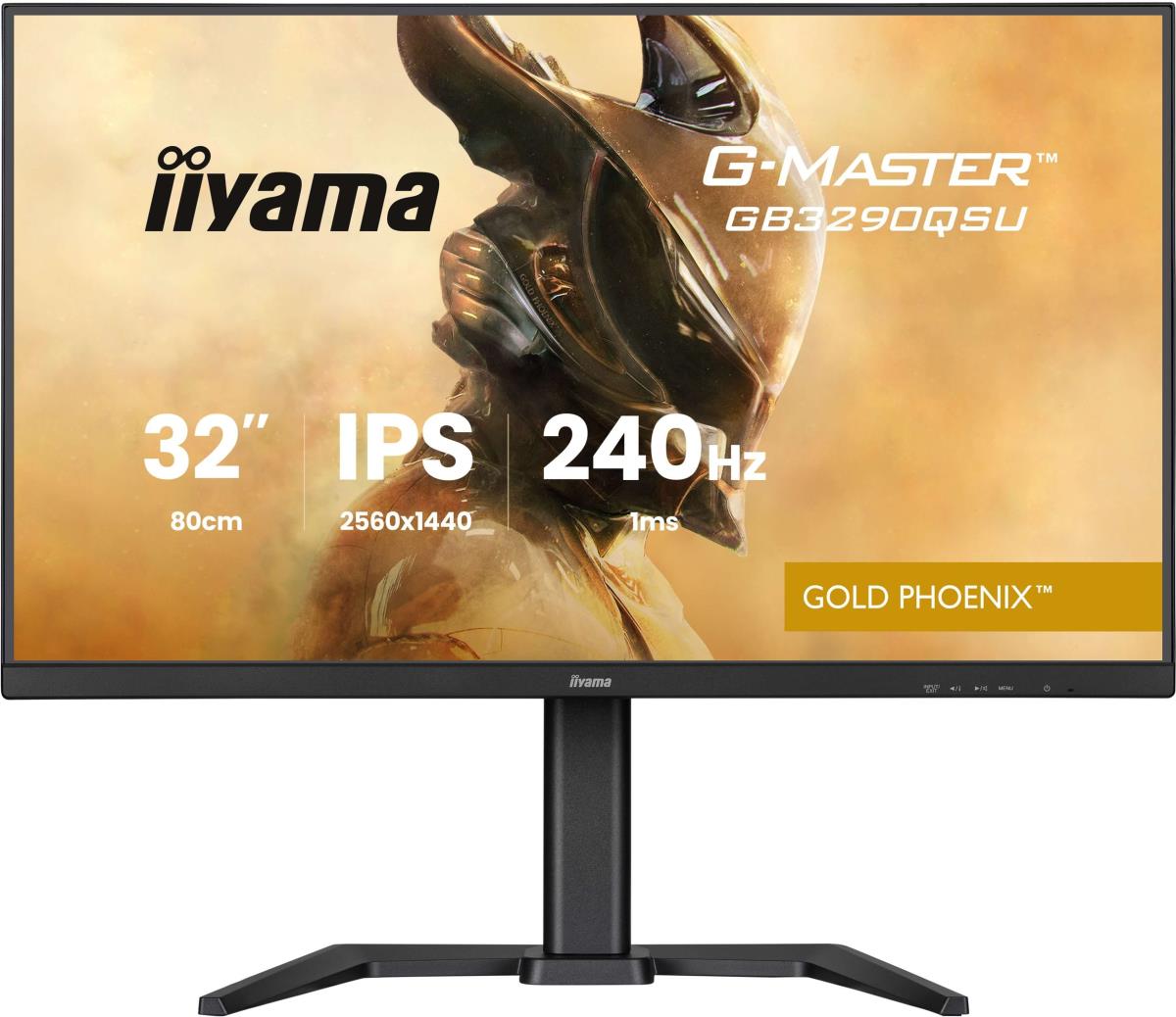 Desktop Monitor - G-MASTER GB3290QSU-B1 - 32in - 2560x1440 (QHD) - Black
