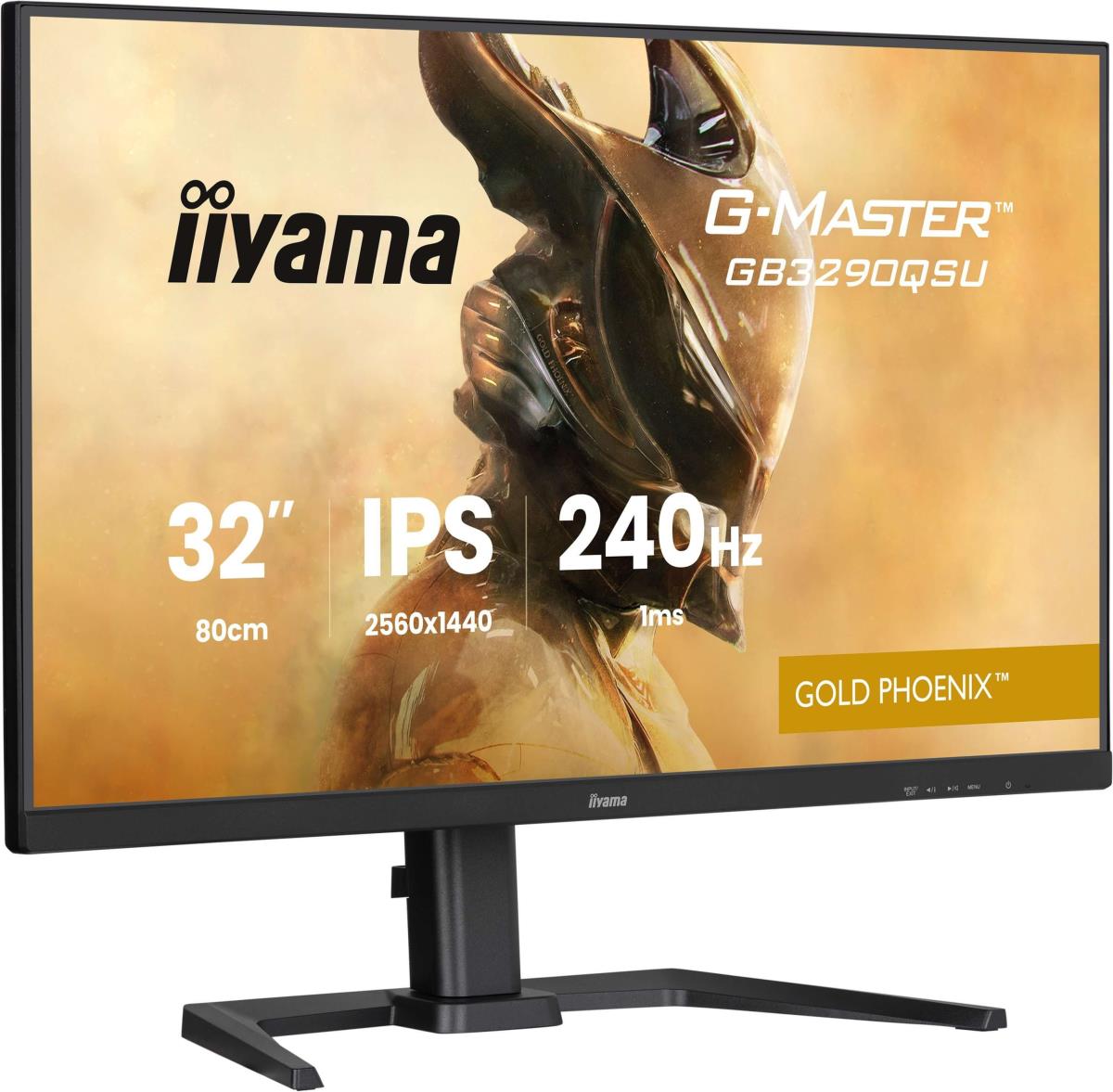 Desktop Monitor - G-MASTER GB3290QSU-B1 - 32in - 2560x1440 (QHD) - Black