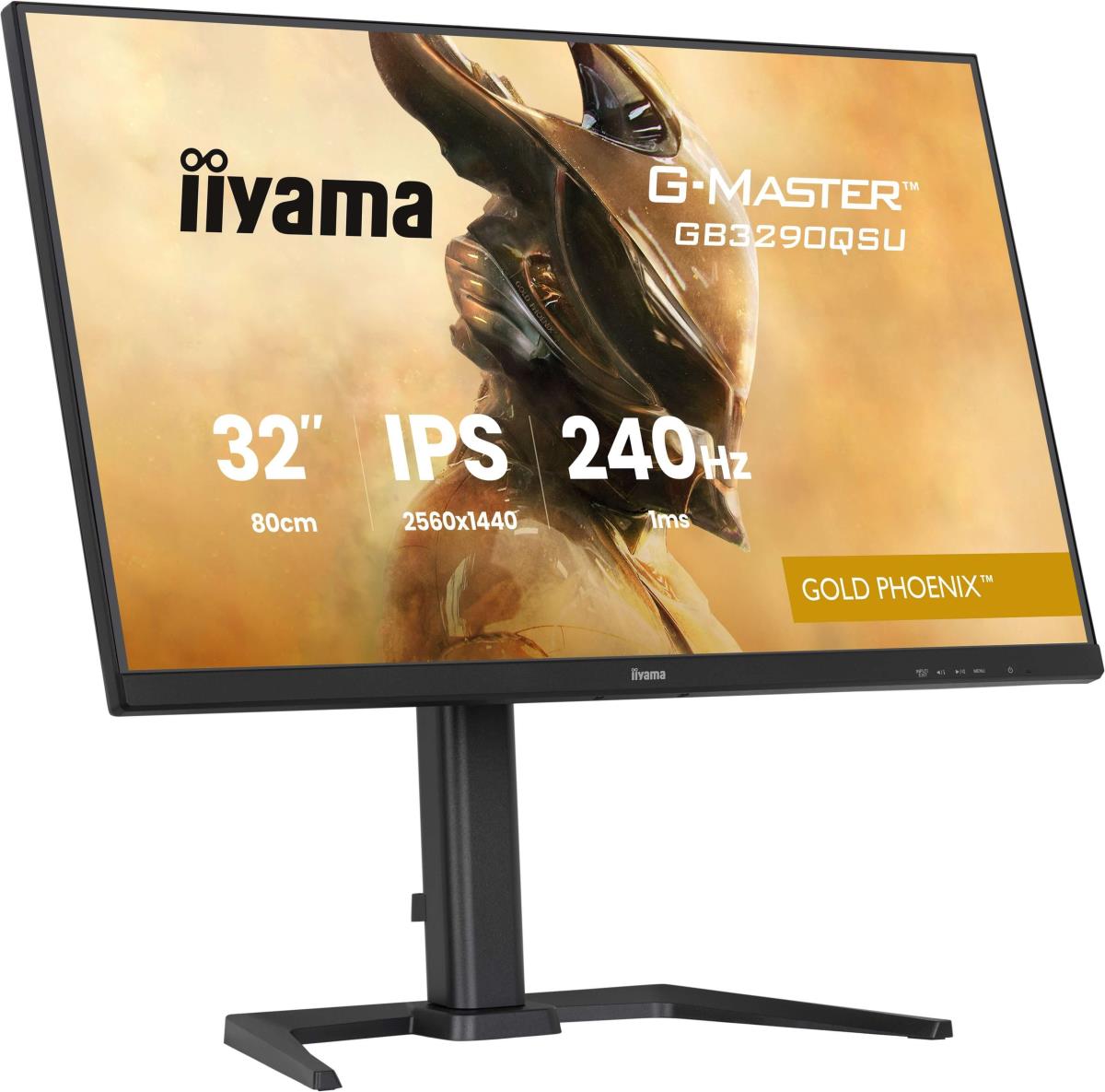 Desktop Monitor - G-MASTER GB3290QSU-B1 - 32in - 2560x1440 (QHD) - Black