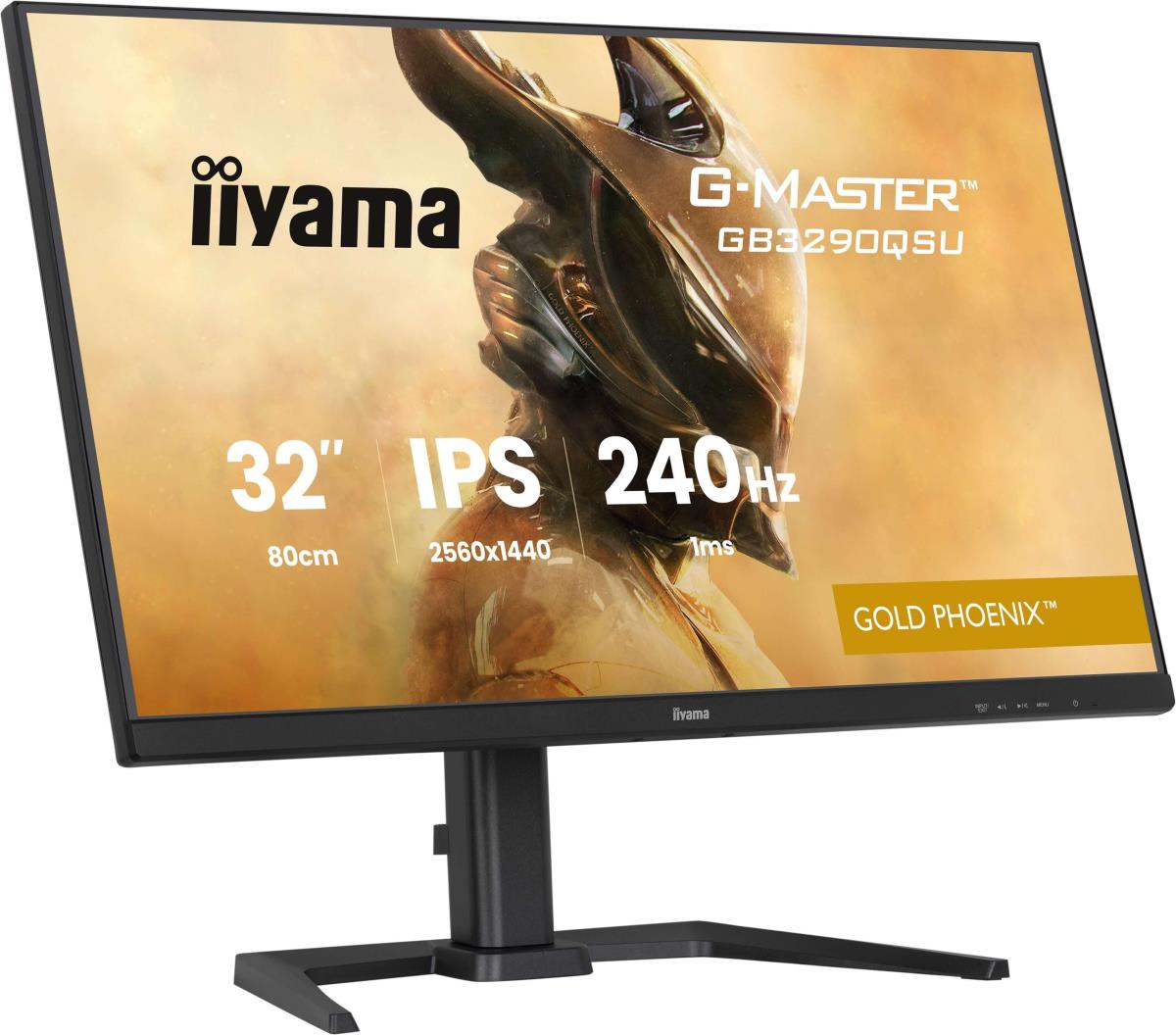 Desktop Monitor - G-MASTER GB3290QSU-B1 - 32in - 2560x1440 (QHD) - Black