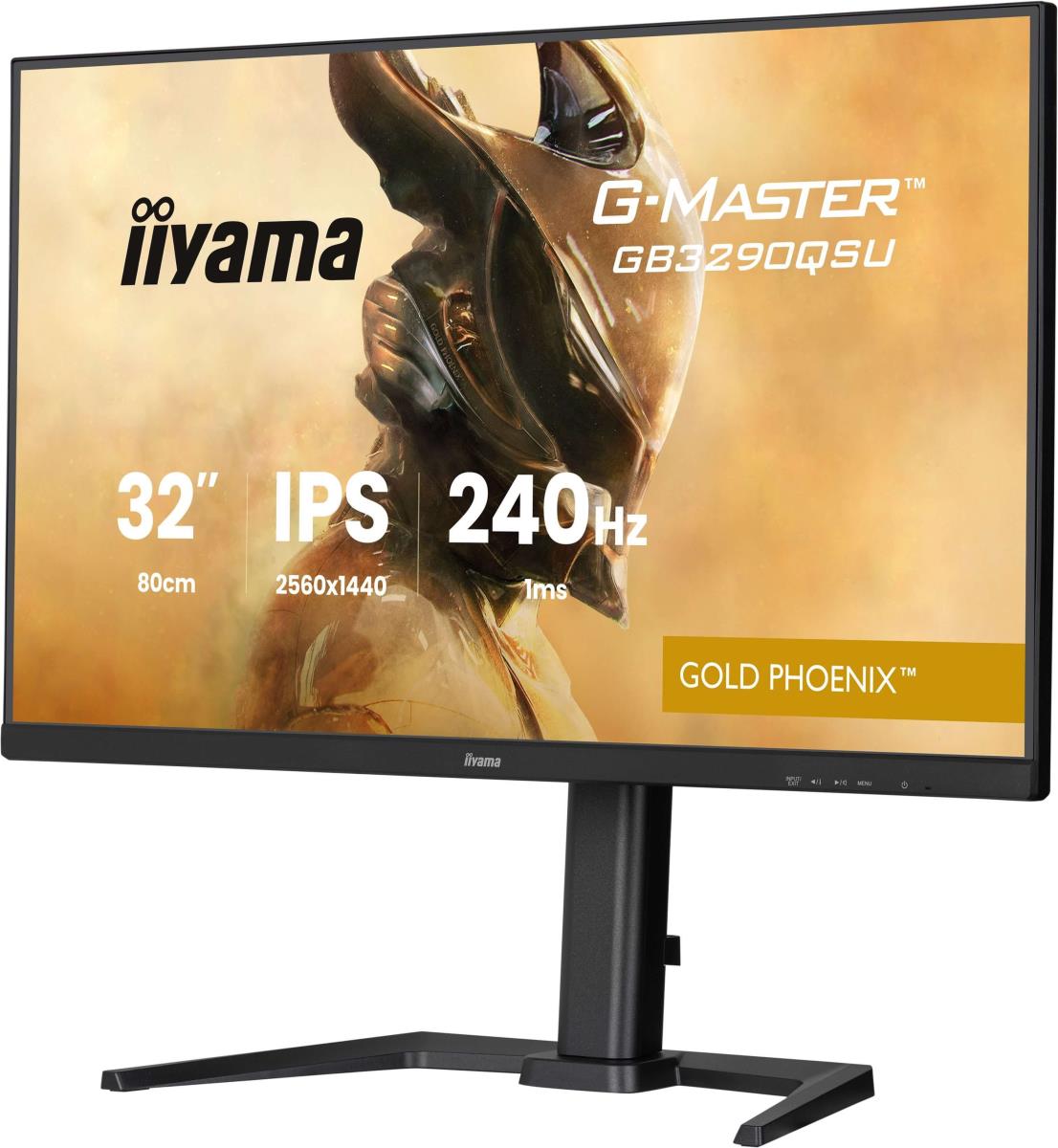 Desktop Monitor - G-MASTER GB3290QSU-B1 - 32in - 2560x1440 (QHD) - Black