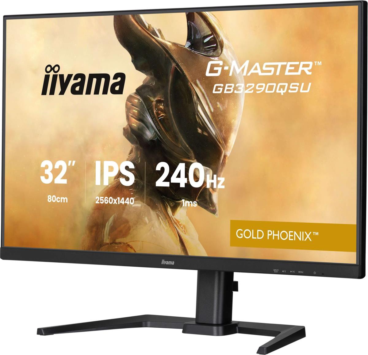 Desktop Monitor - G-MASTER GB3290QSU-B1 - 32in - 2560x1440 (QHD) - Black