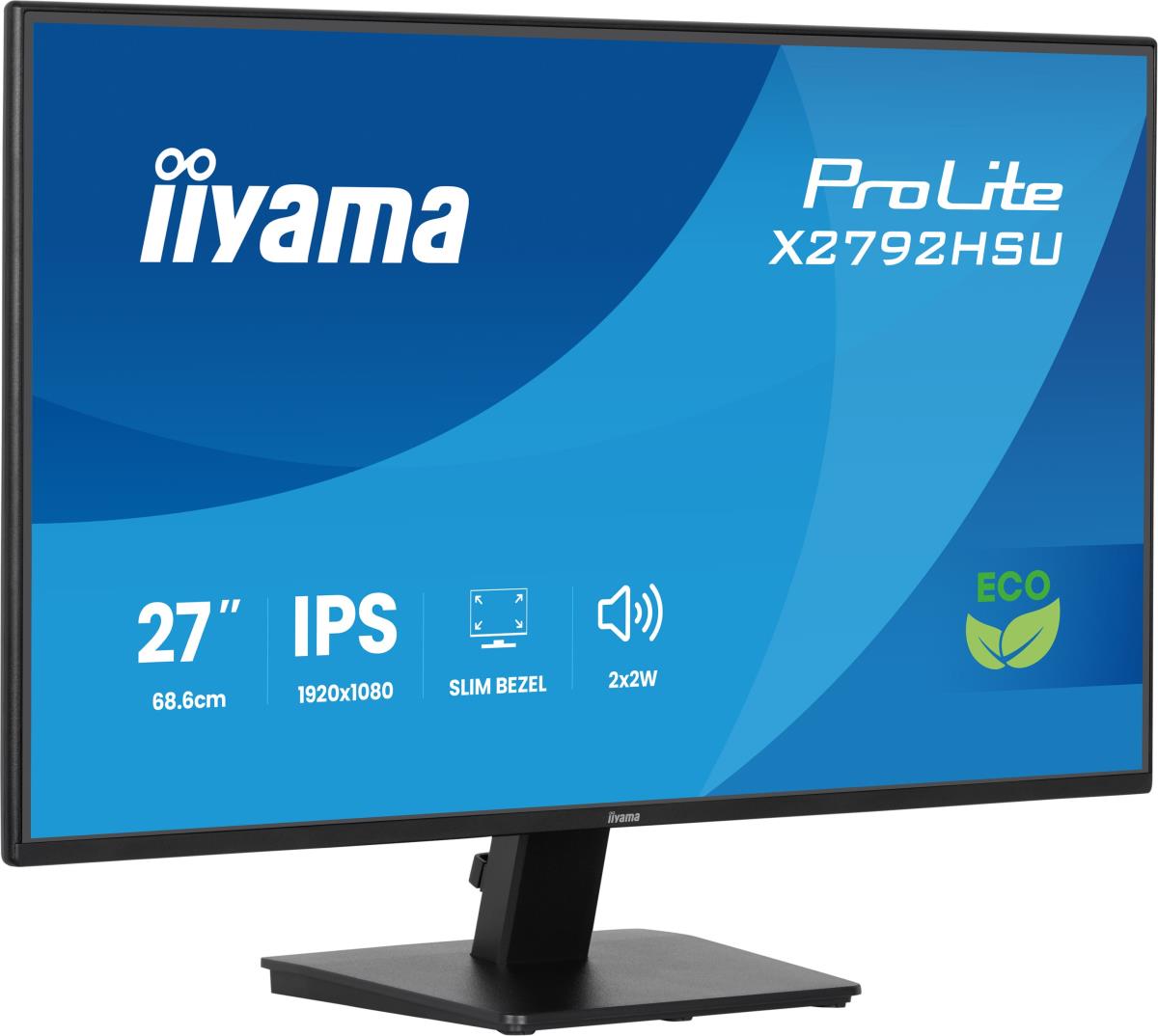 Desktop Monitor - ProLite X2792HSU-B1 - 27in - 1920x1080 (FHD) - Black