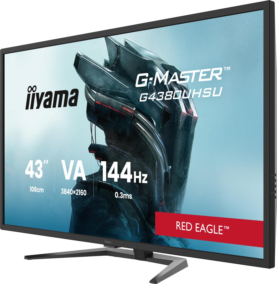 Desktop Monitor - G-MASTER G4380UHSU-B2 - 43in - 3840x2160 (UHD) - Black