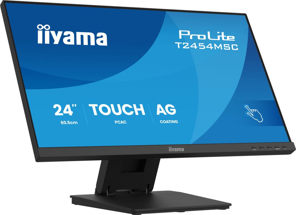 Touch Monitor - ProLite T2454MSC-B3AG - 24in - 1920x1080 (FHD) - Black