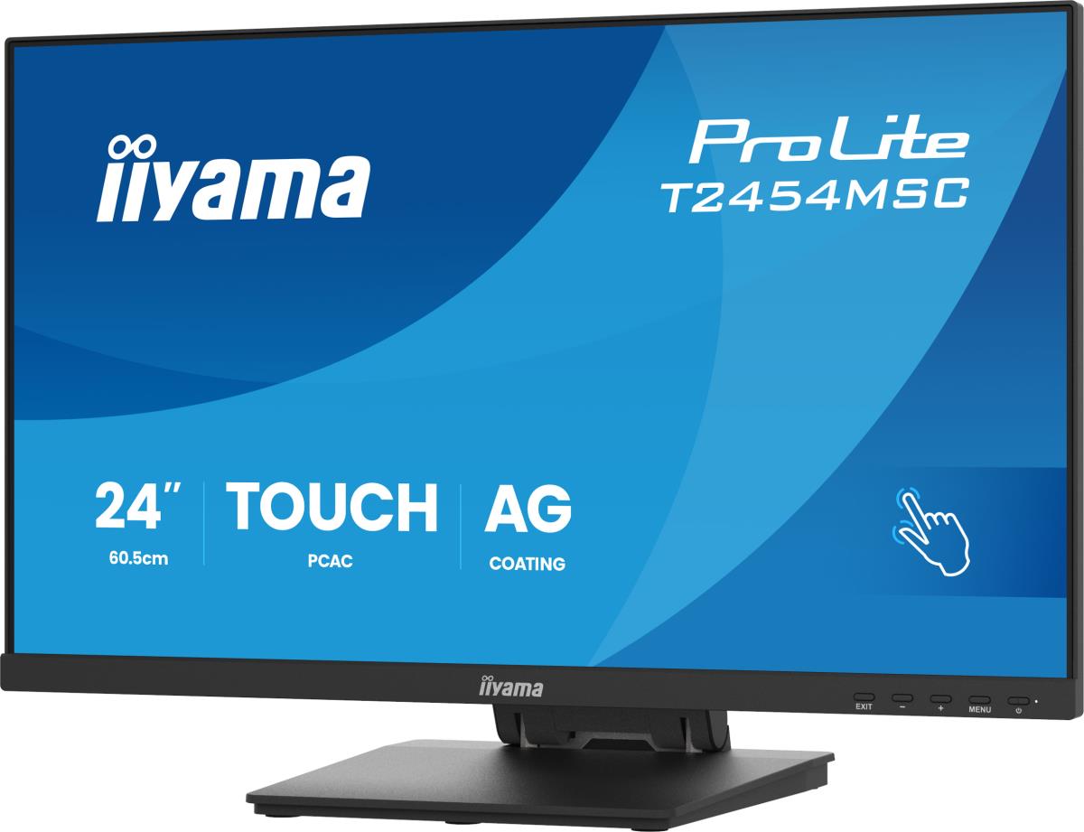 Touch Monitor - ProLite T2454MSC-B3AG - 24in - 1920x1080 (FHD) - Black