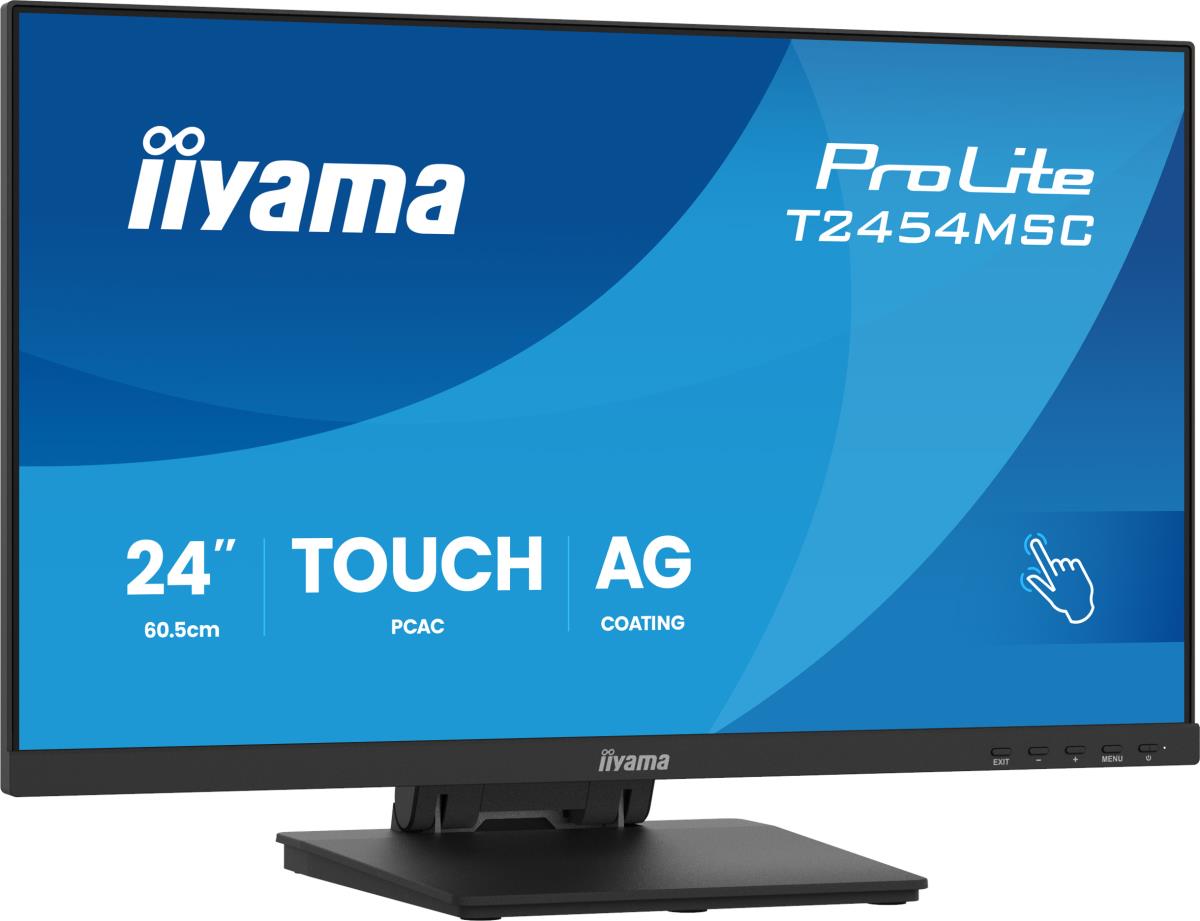 Touch Monitor - ProLite T2454MSC-B3AG - 24in - 1920x1080 (FHD) - Black