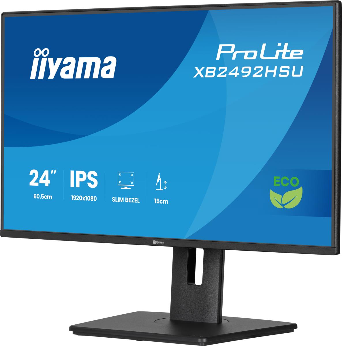 Desktop Monitor - ProLite XB2492HSU-B1 - 24in - 1920x1080 (FHD) - Black