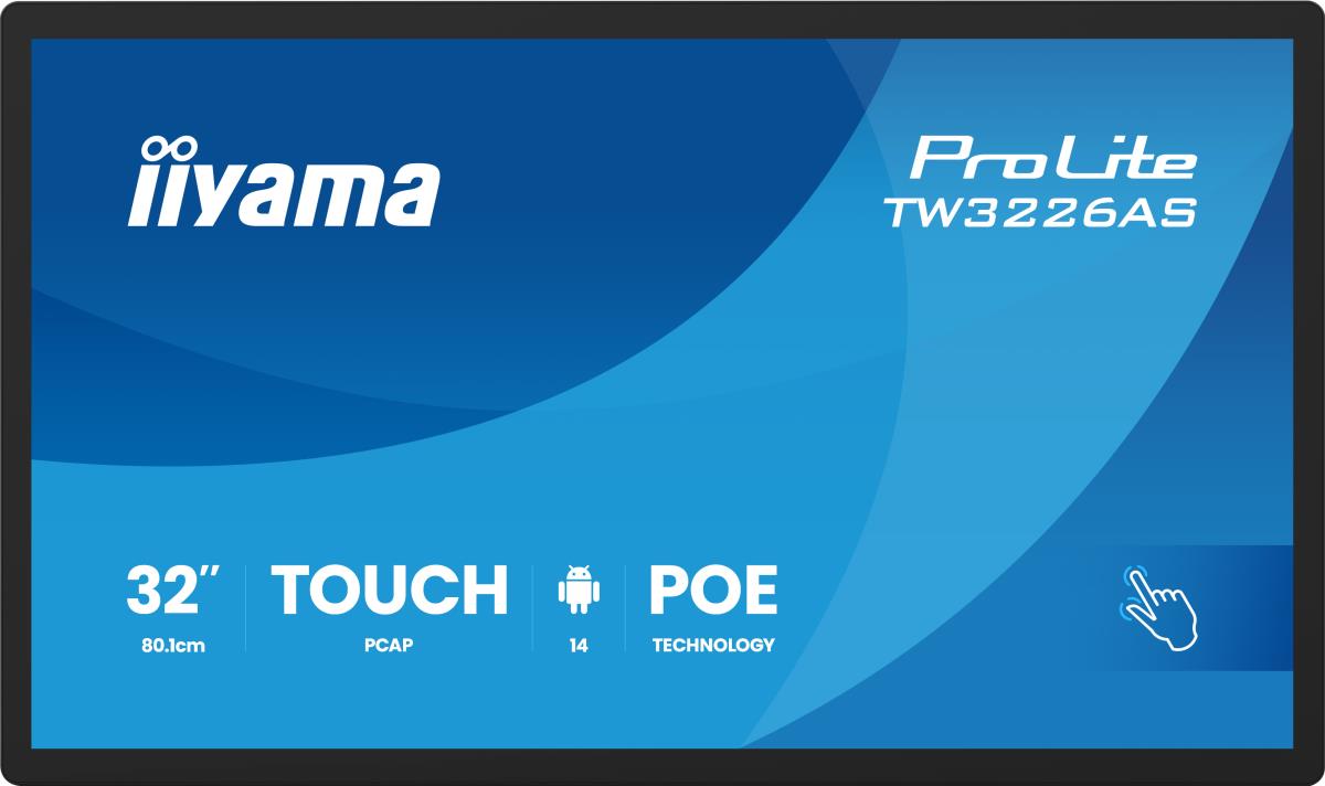 Smart Digital Signage - ProLite TW3226AS-B3P - 32in - 1920x1080 (FHD) - Black