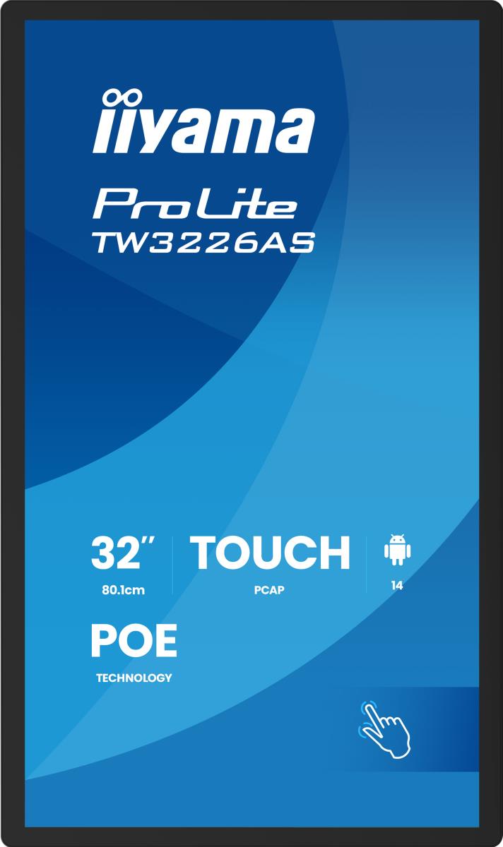 Smart Digital Signage - ProLite TW3226AS-B3P - 32in - 1920x1080 (FHD) - Black