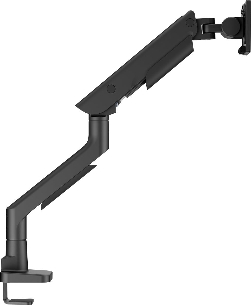Ergonomic and Space-saving Support For Monitors up to 49in - Black