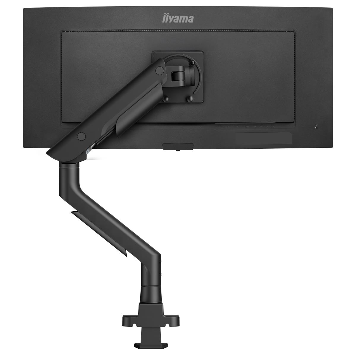 Ergonomic and Space-saving Support For Monitors up to 49in - Black