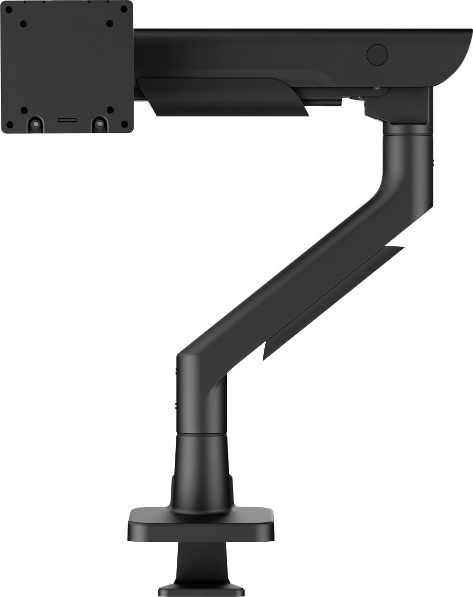 Ergonomic and Space-saving Support For Monitors up to 49in - Black