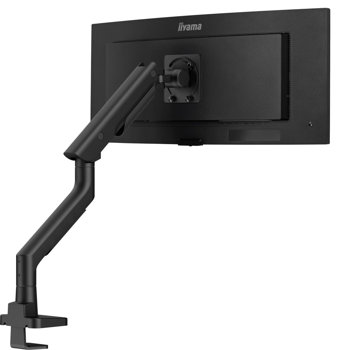 Ergonomic and Space-saving Support For Monitors up to 49in - Black