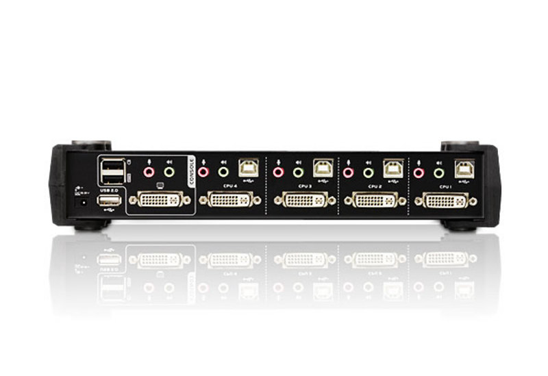 KVMp Switch 4-port USB DVI Dual Link