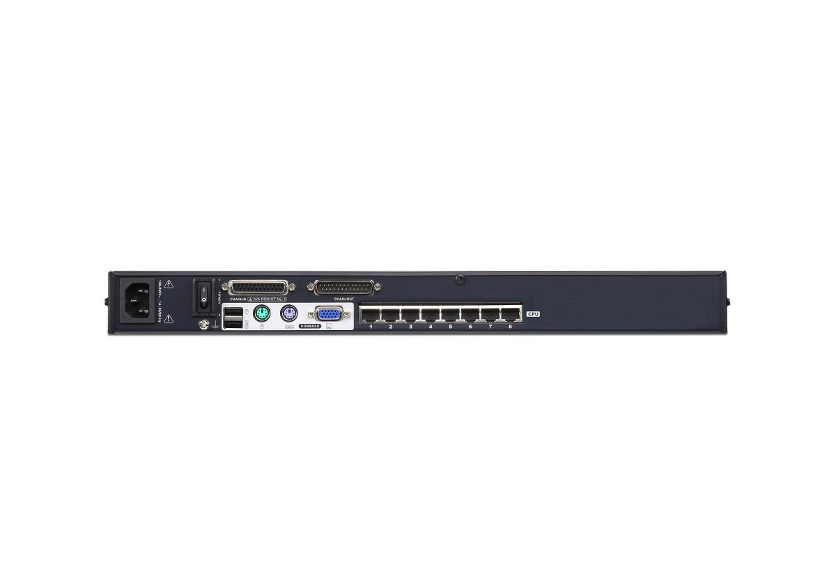 KVM Switch  Daisy Chain 8 Port Cat-5 High Density