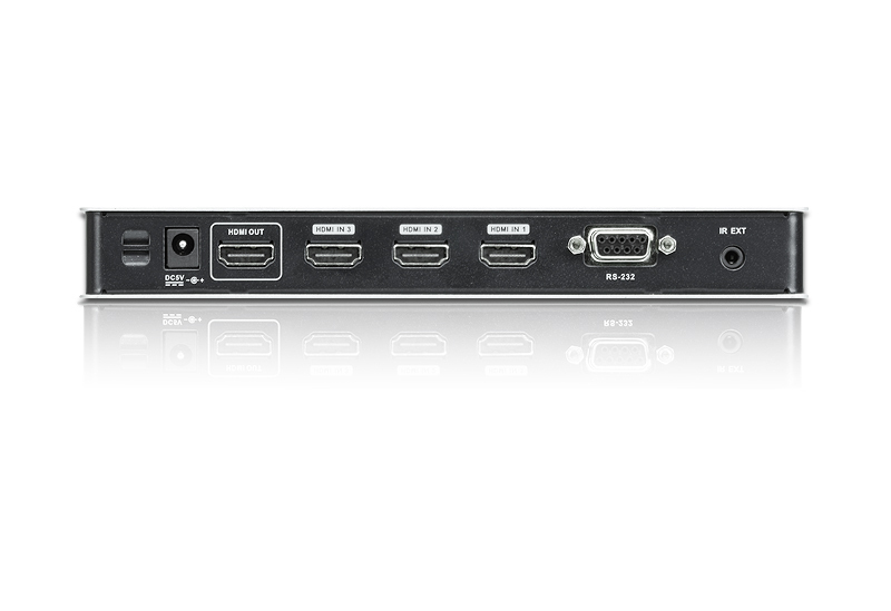 4-port 4k Hdmi Audio/video Switch Ir Remote Control
