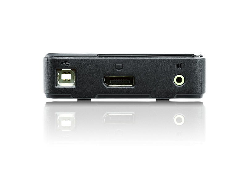 2-port USB DisplayPort KVM Switch 4k Uhd Support