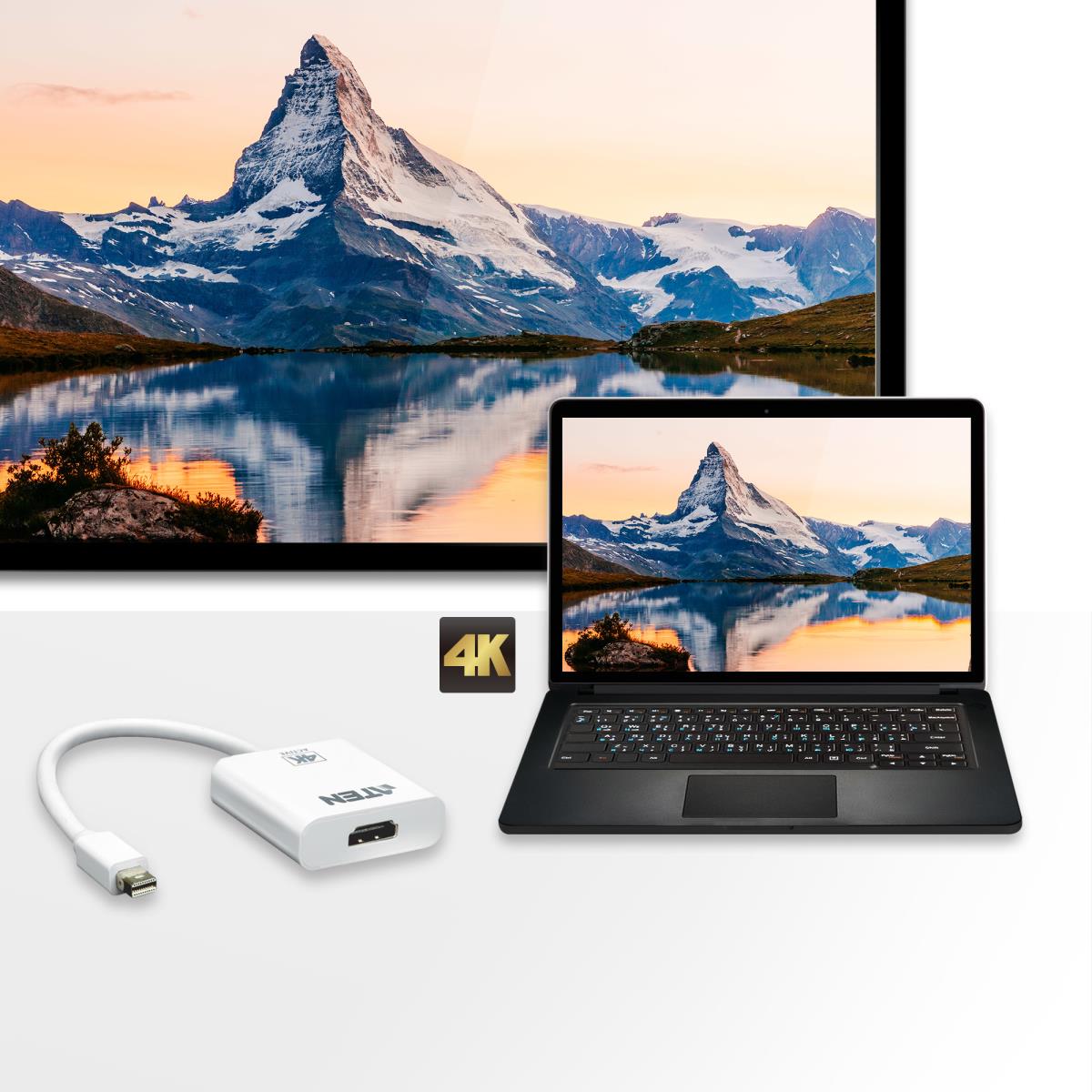 Mini DisplayPort To Hdmi Converter 3d