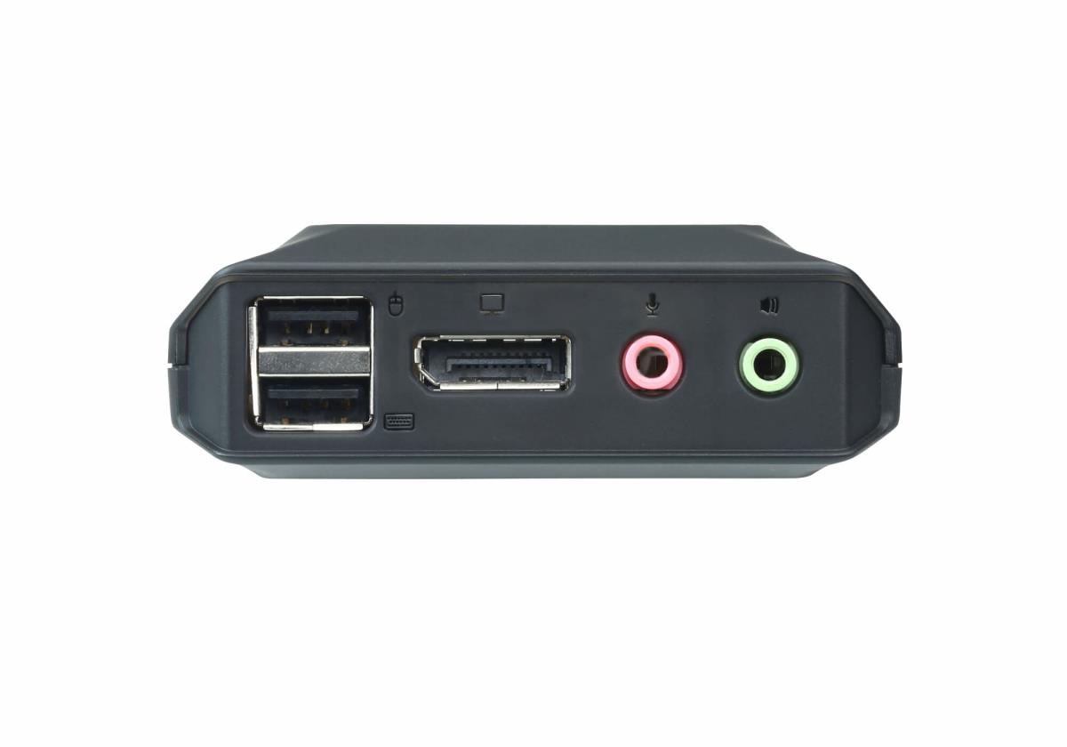 2-port KVM Switch Black