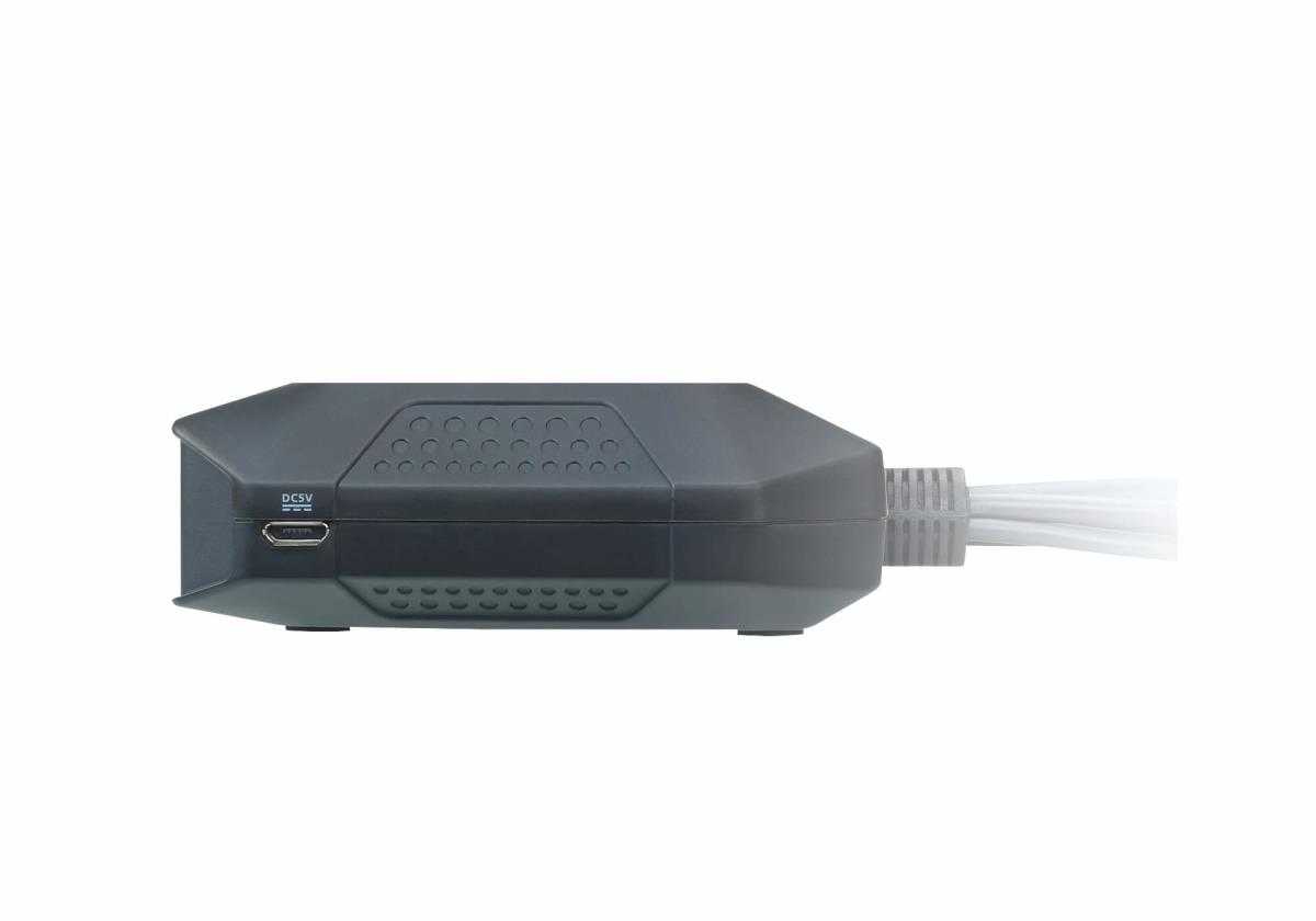 2-port KVM Switch Black