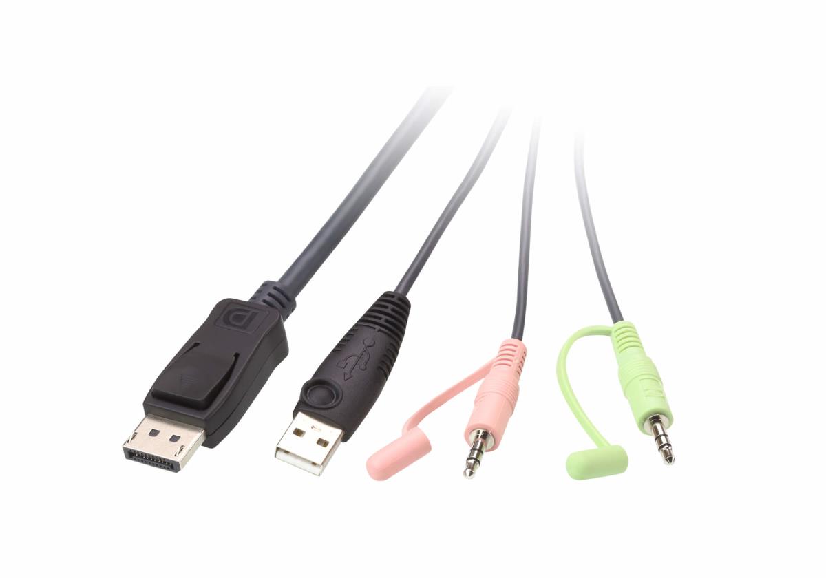 2-port KVM Switch Black