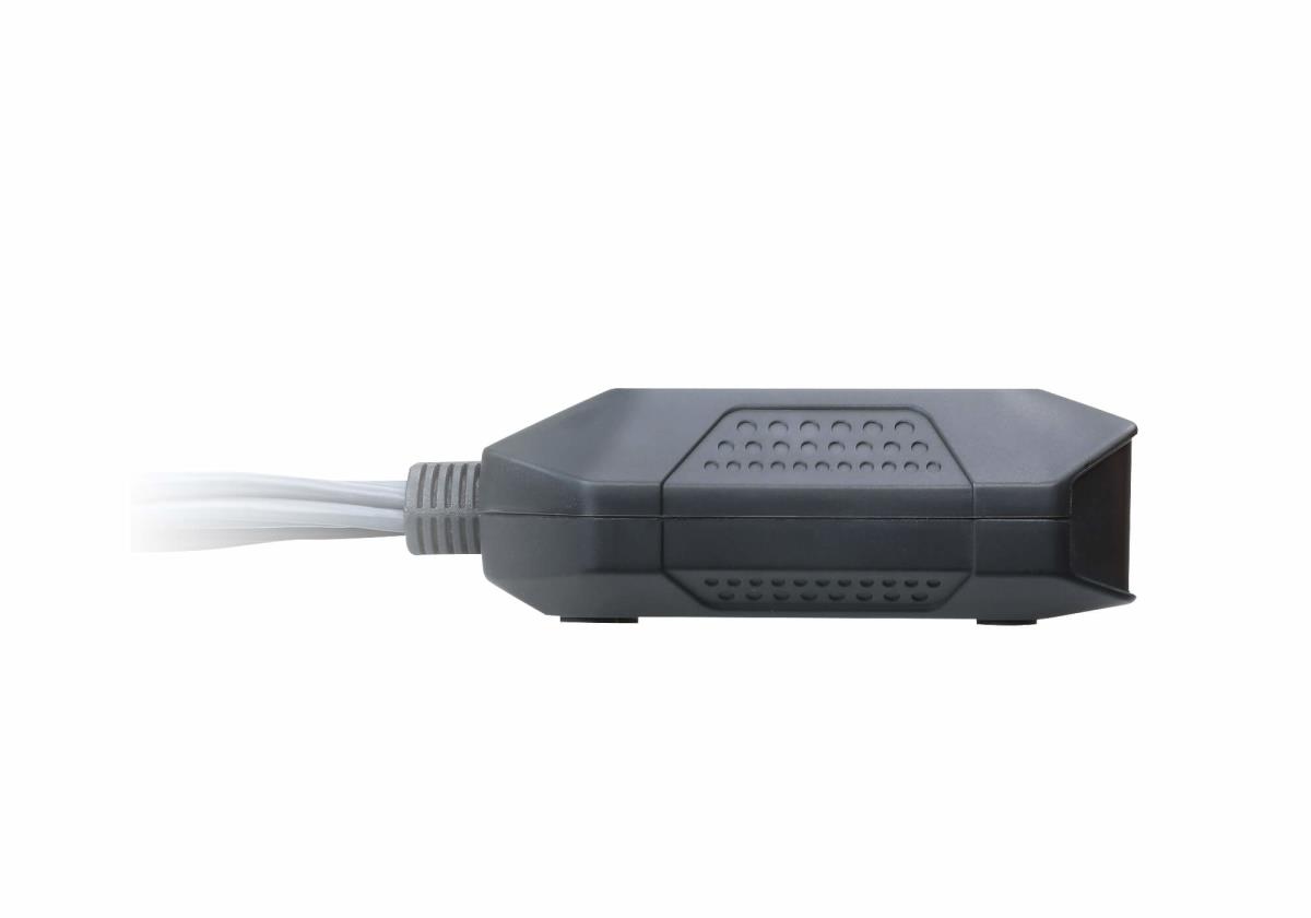 2-port KVM Switch Black
