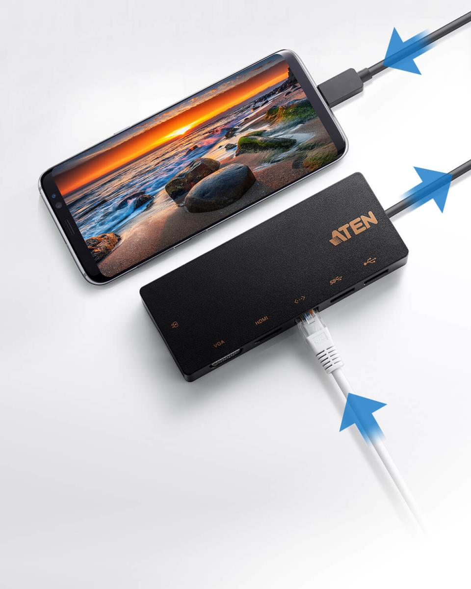 USB-c Multiport Mini Dock With Power