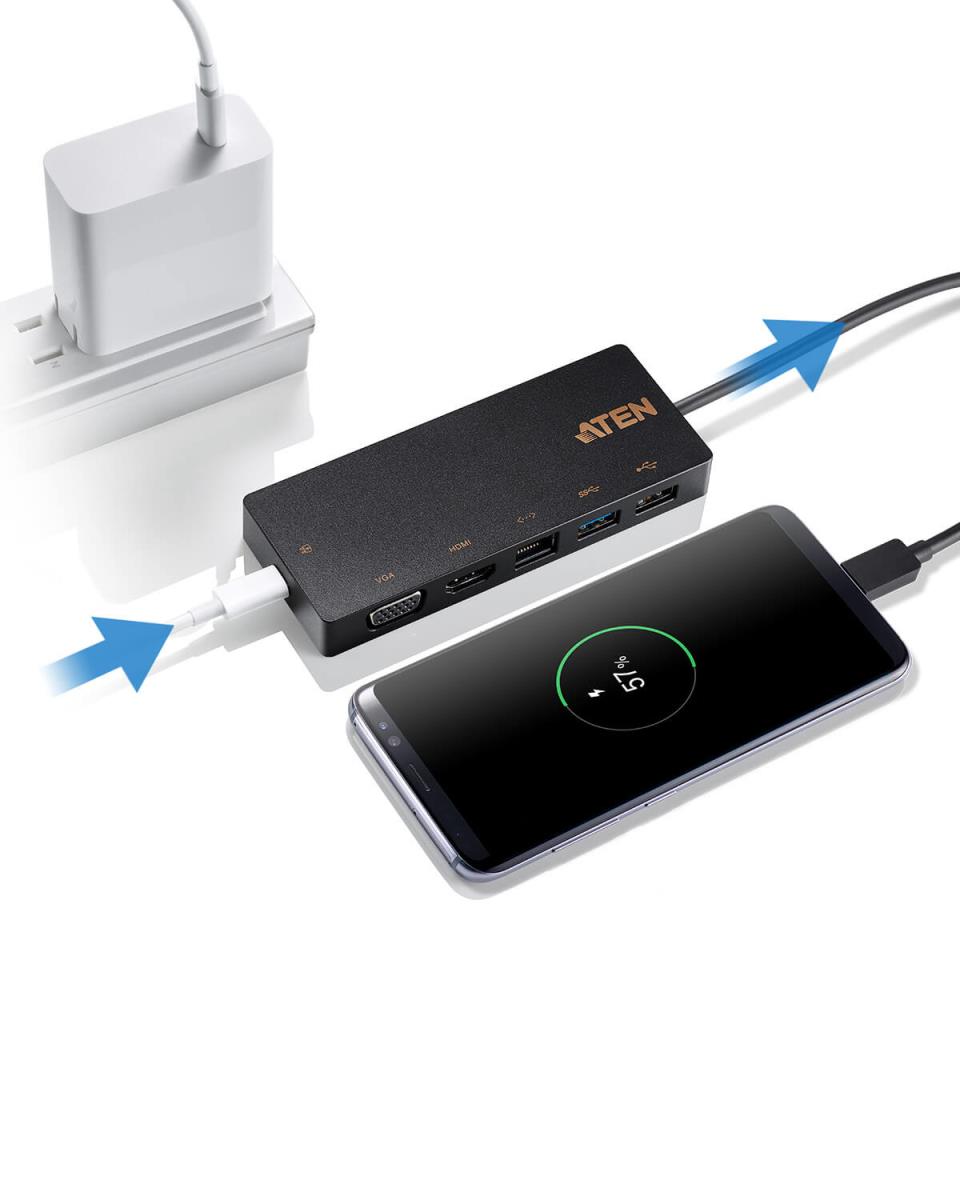 USB-c Multiport Mini Dock With Power