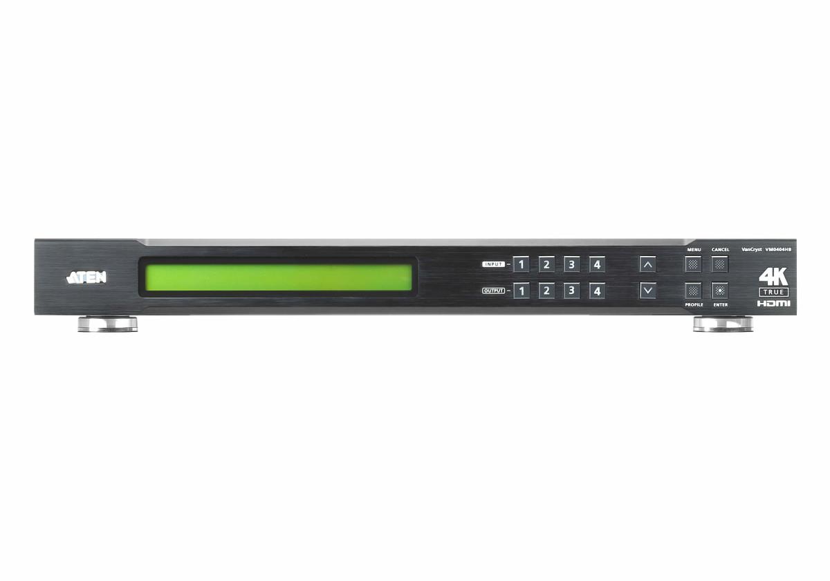 Hdmi True 4k 4x4 Matrix Switch 4 Inputs 4 Outputs (up To 4096x2160)