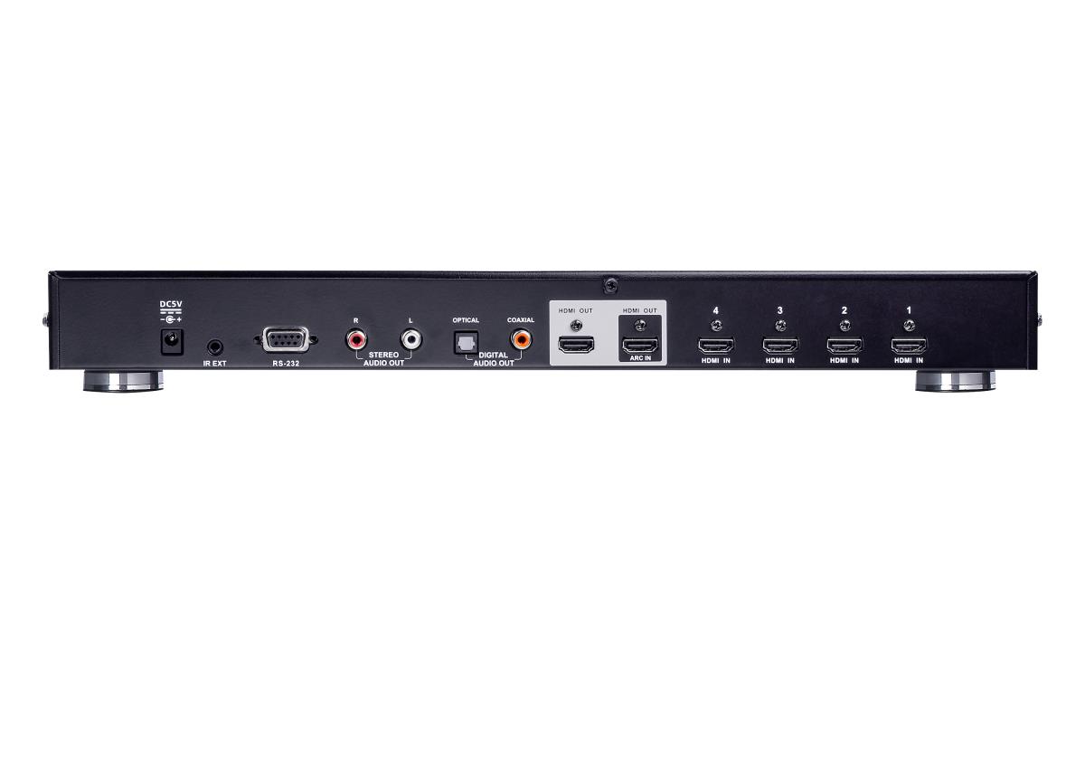 Aten 4 Port True 4k Hdmi Switch With Dual