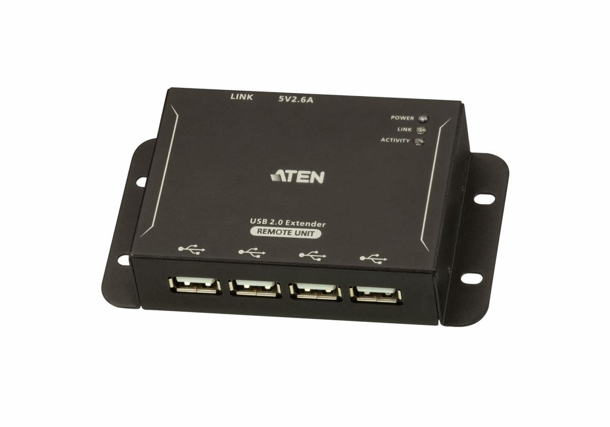 4-port USB 2.0 Cat 5 Extender (up To 50m)