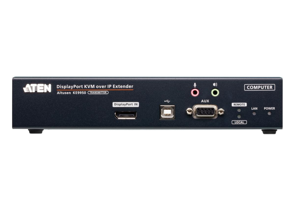 4k Dp Single Display KVM Over Ip Transmitter