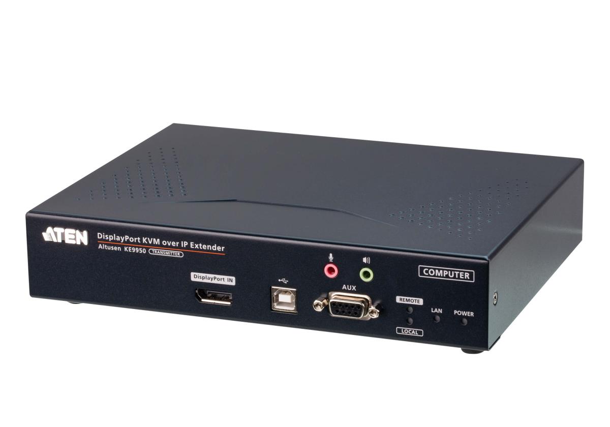 4k Dp Single Display KVM Over Ip Transmitter