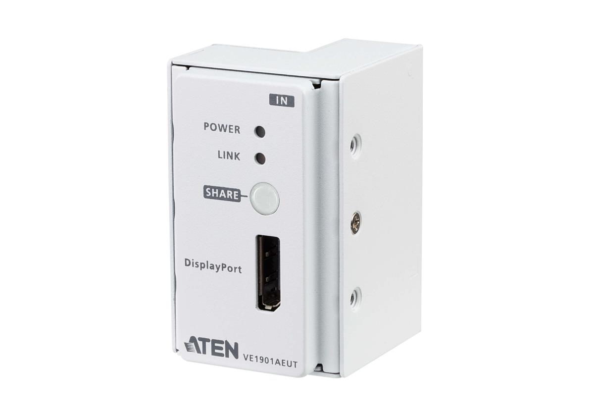 DisplayPort Hdbaset-lite Transmitter With Eu Wall Plate And Poh. 70m