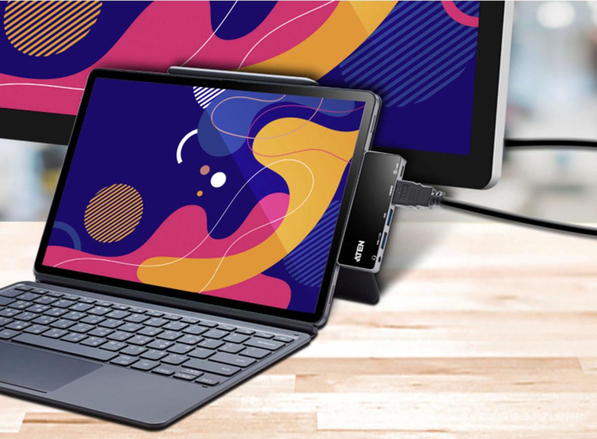 USB-c Travel Dock 5 In 1 With Power Pass Through. Pd92w