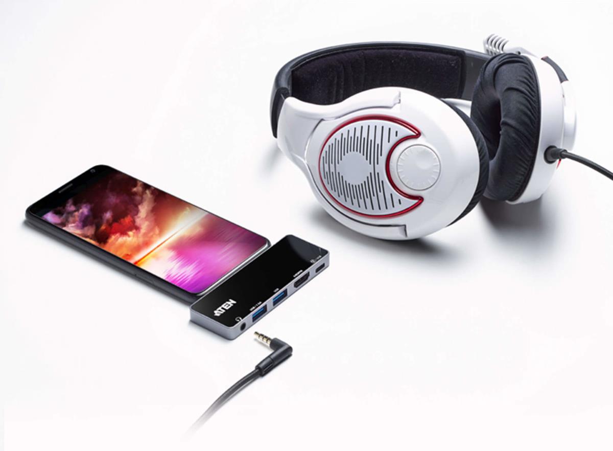 USB-c Travel Dock 5 In 1 With Power Pass Through. Pd92w