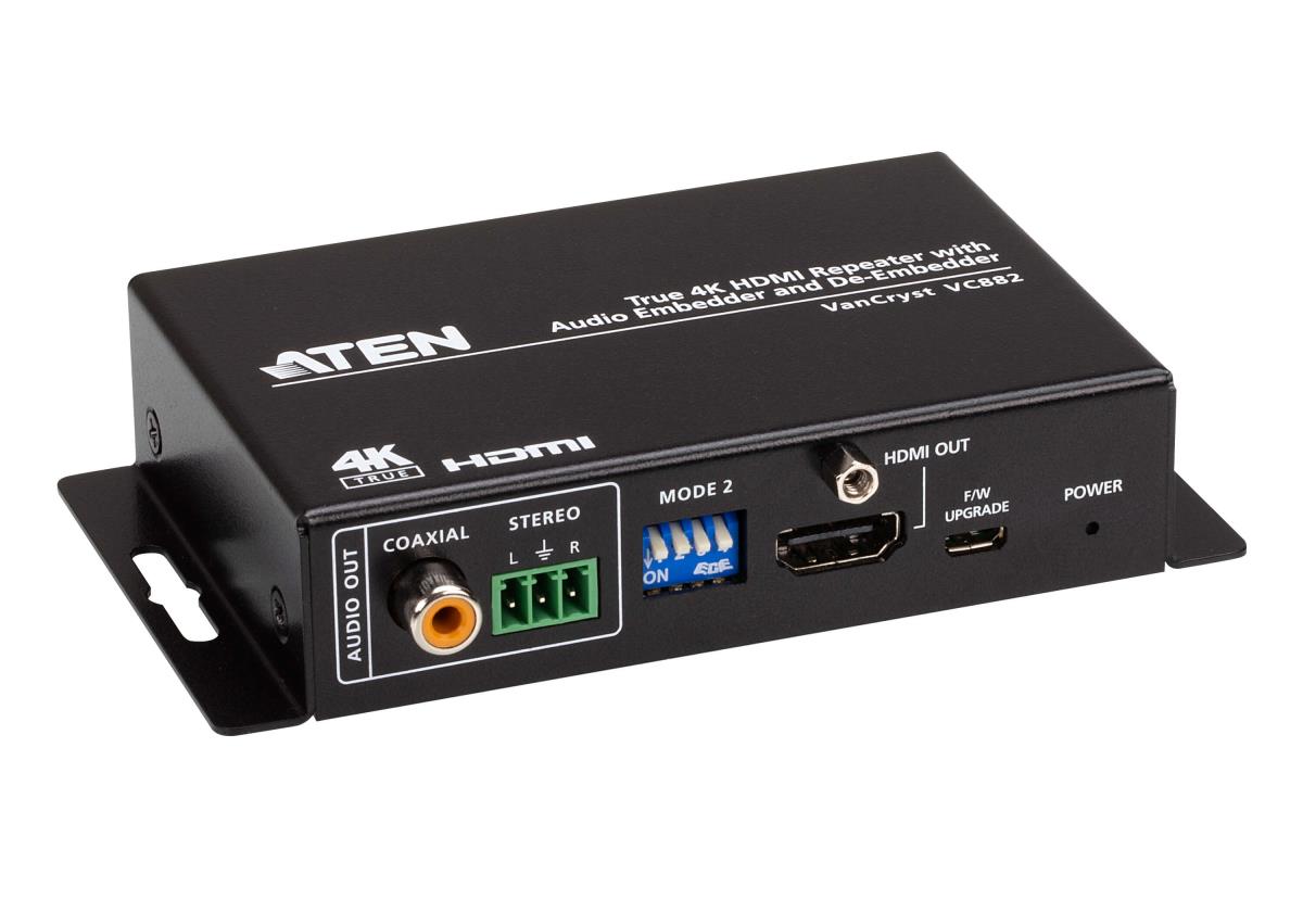 True 4k Hdmi Repeater With Audio Embedder