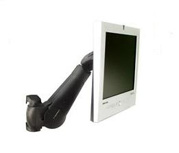 400 Series - Vertical Mount Arm Rotate Double Pivot With P/l Black