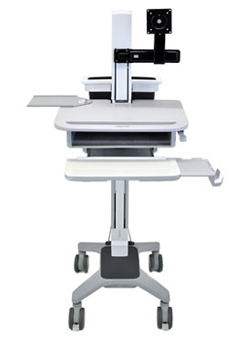 Lx Large Display Cart Silver