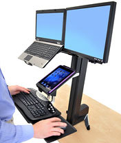 Tablet / Document Holder For Workfit-s Workstation (black)