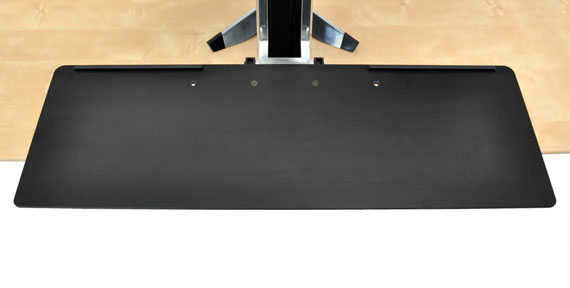 Large Keyboard Tray For Workfit-s Sit-stand Workstation (black)