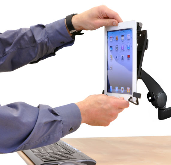 Neo-flex Desk Mount Tablet Arm (black)