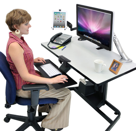 Neo-flex Desk Mount Tablet Arm (black)